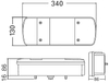24V Truck Tail Light YN-MB-9