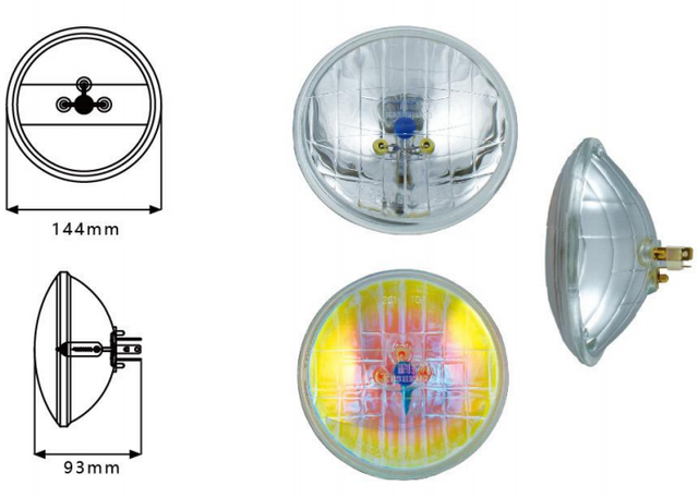 Truck Headlight Sealed Beam YN-1011