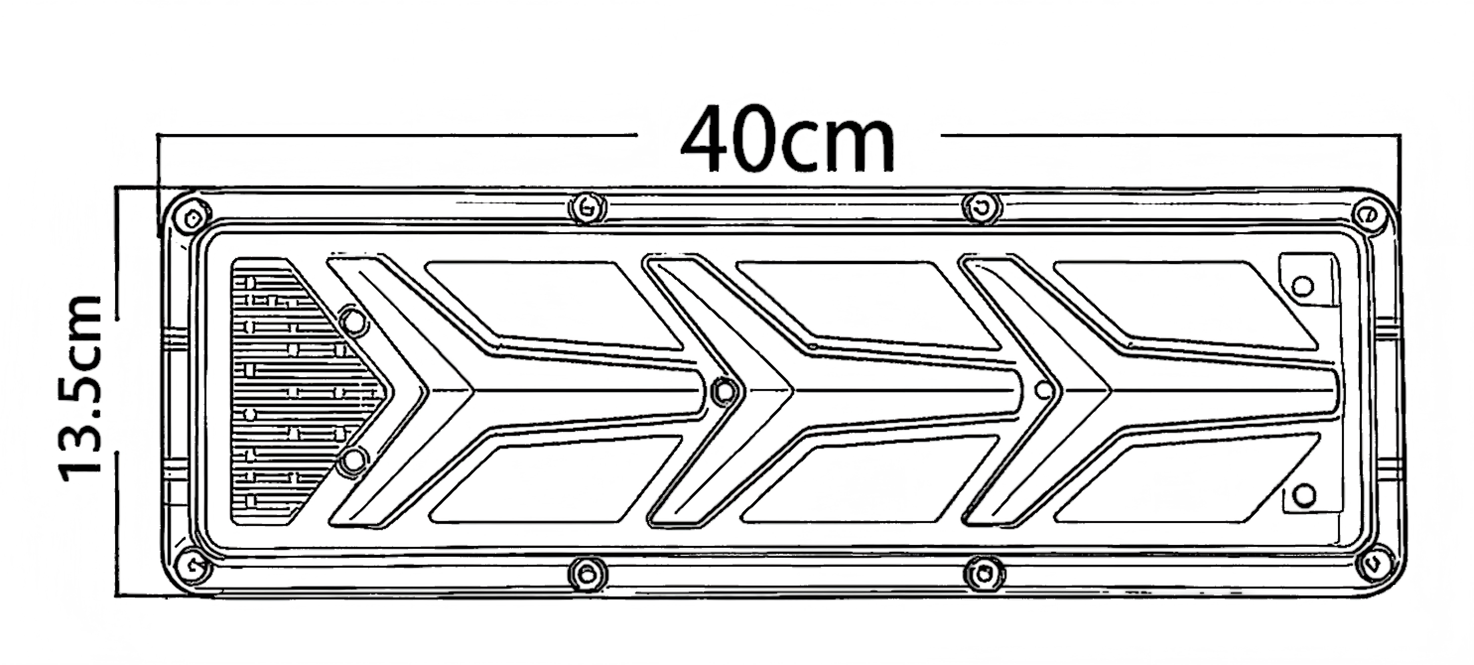 24V Truck Tail Light YN-WL-87