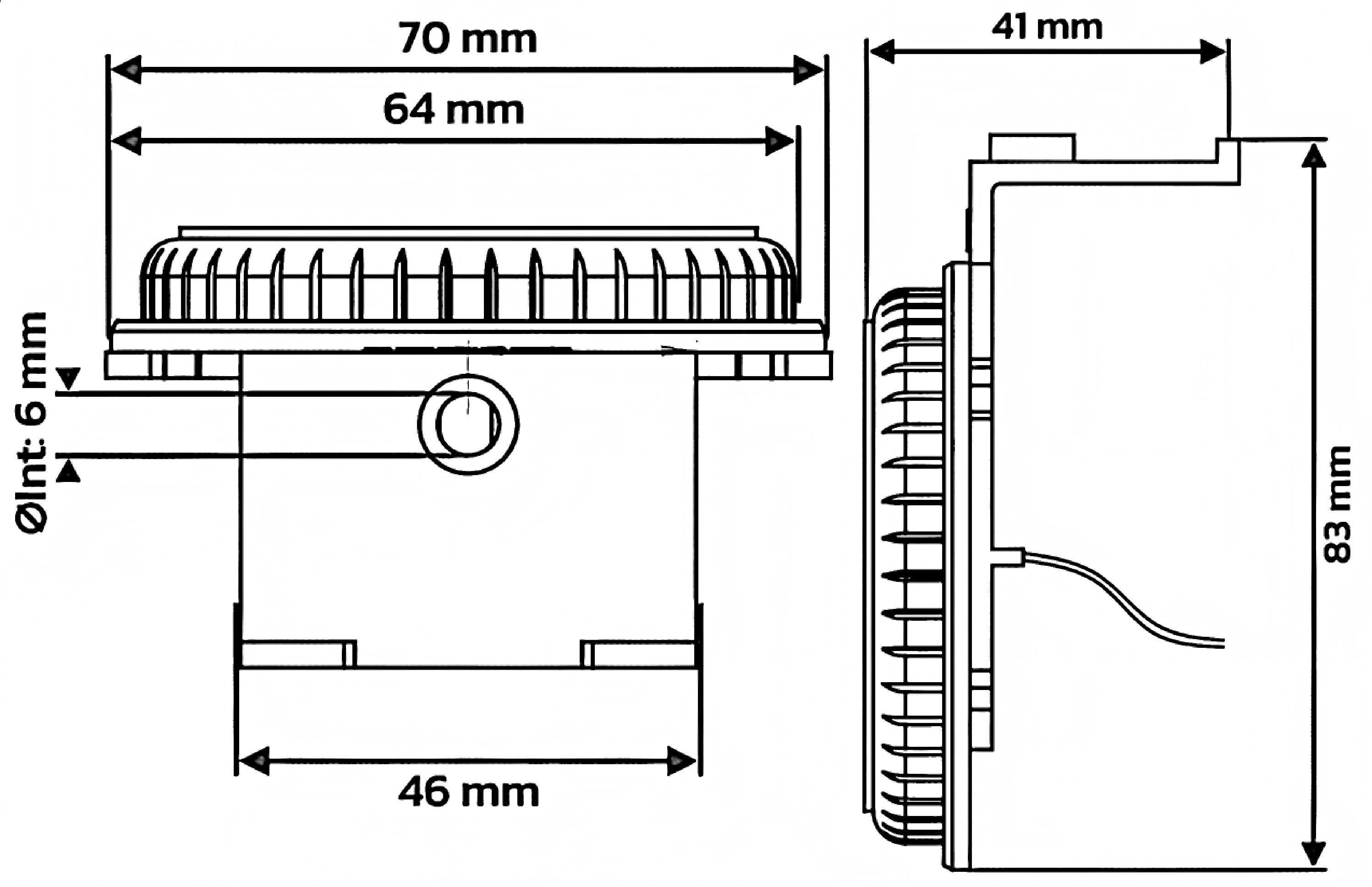12-24V Side Light YN-SML-3