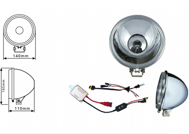Truck Headlight Sealed Beam YN-1027