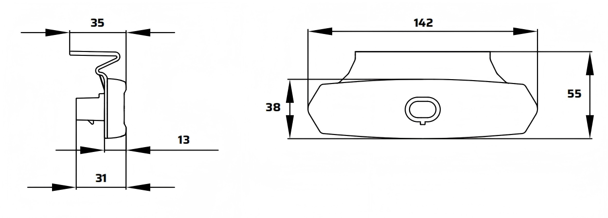 12-24V Side Light YN-SML-27