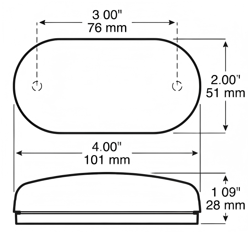 12-24V Side Light YN-SML-17