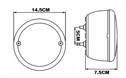 24V Truck Tail Light YN-2036