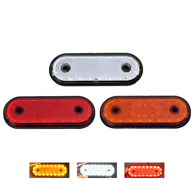20 LEDs 24V Red Side Light YN-SML-74