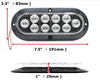 12V Truck Tail Light YN-1252
