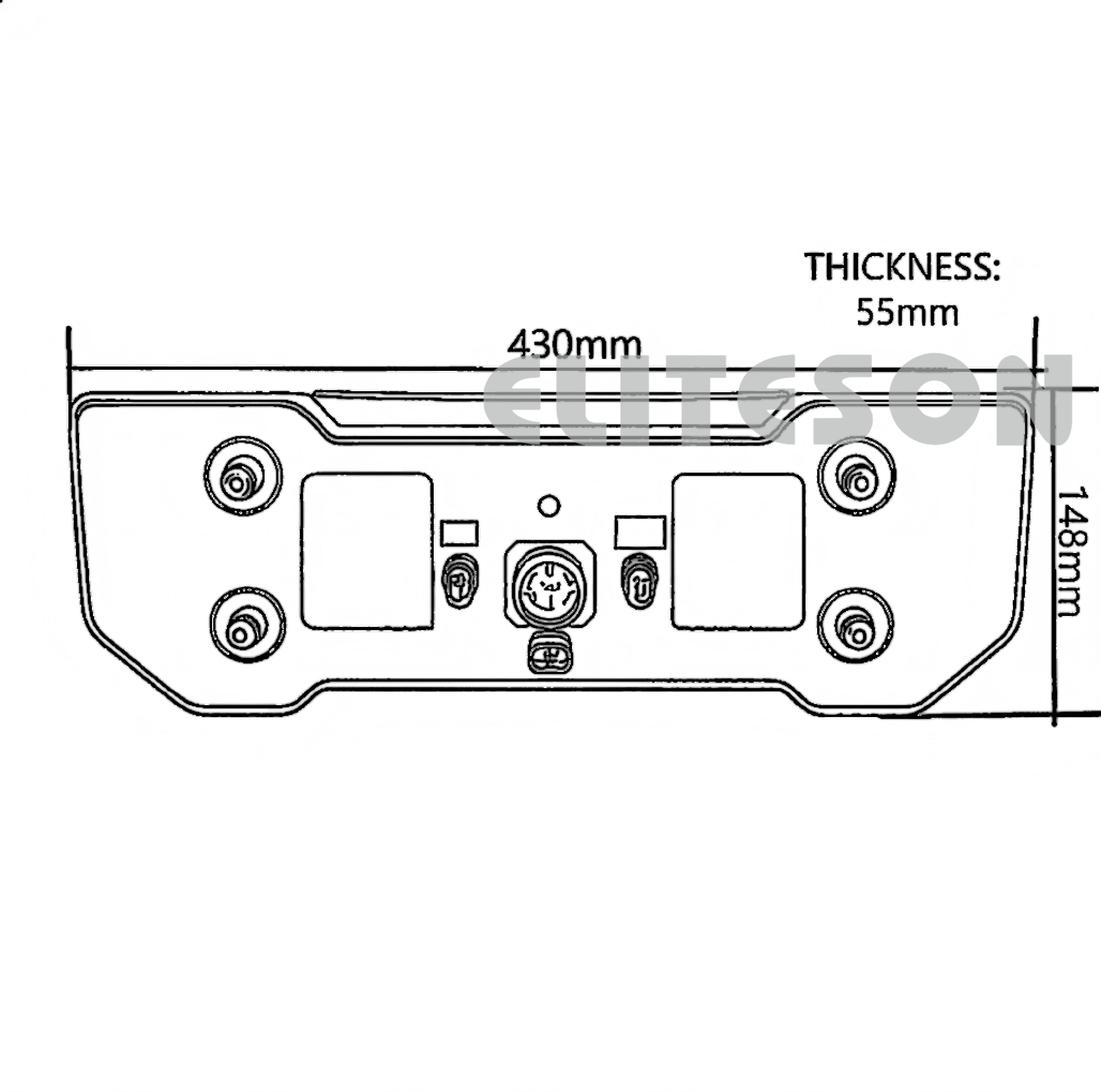 12-24V Truck Tail Light YN-6603