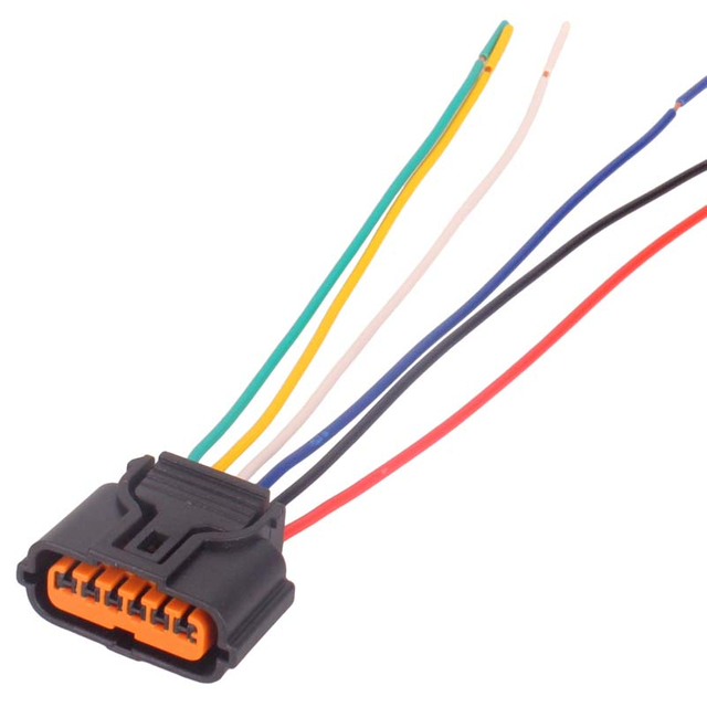 6-Pin PDC Parking Sensor Connector Pigtail Plug for Hyundai & Kia, Reverse Radar Wiring Harness Adapter Wire Connector YN-WR-27