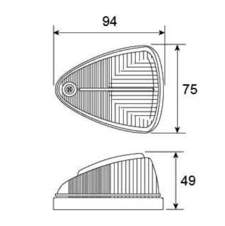 12V or 24V Truck Tail Light YN-WL-8