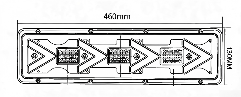 24V Truck Tail Light YN-WL-89