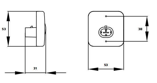 12V Side Light YN-SML-9