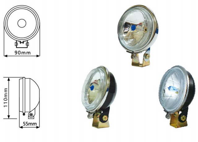 Truck Headlight Sealed Beam YN-1008