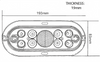 12V Truck Tail Light YN-1252-1
